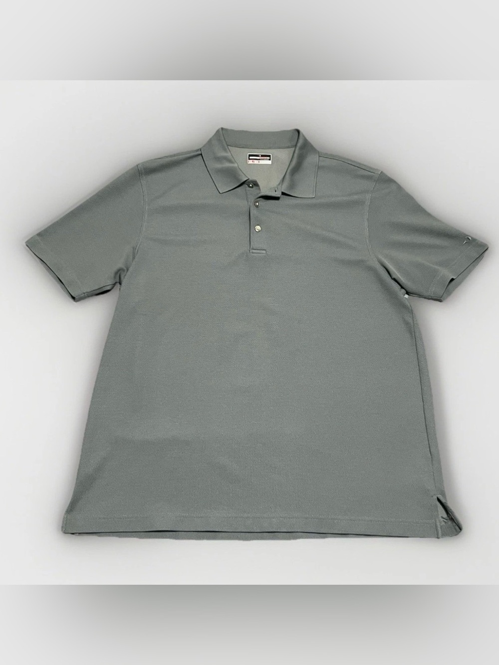 Grand Slam Performance Men's Gray Polo Shirt Size XXL Short Sleeve Textured
